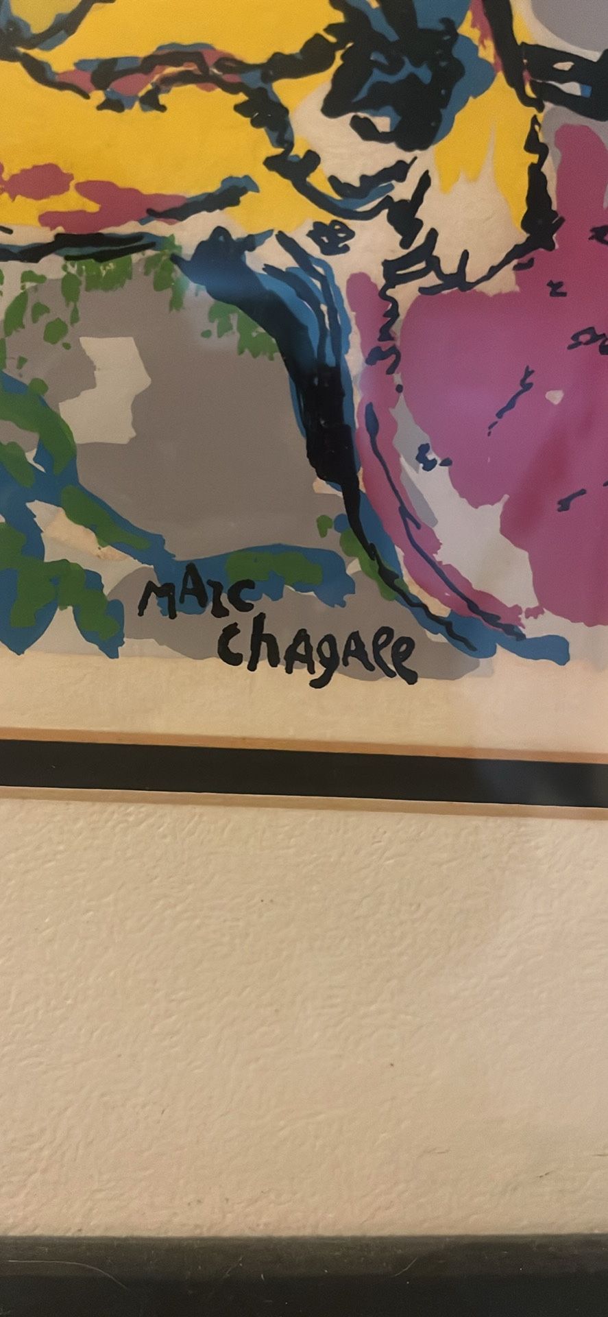 Marc chagall Piece