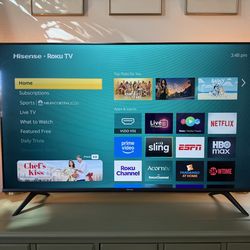 50” Hisense Roku TV