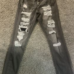 Bebe Distressed Jeans 