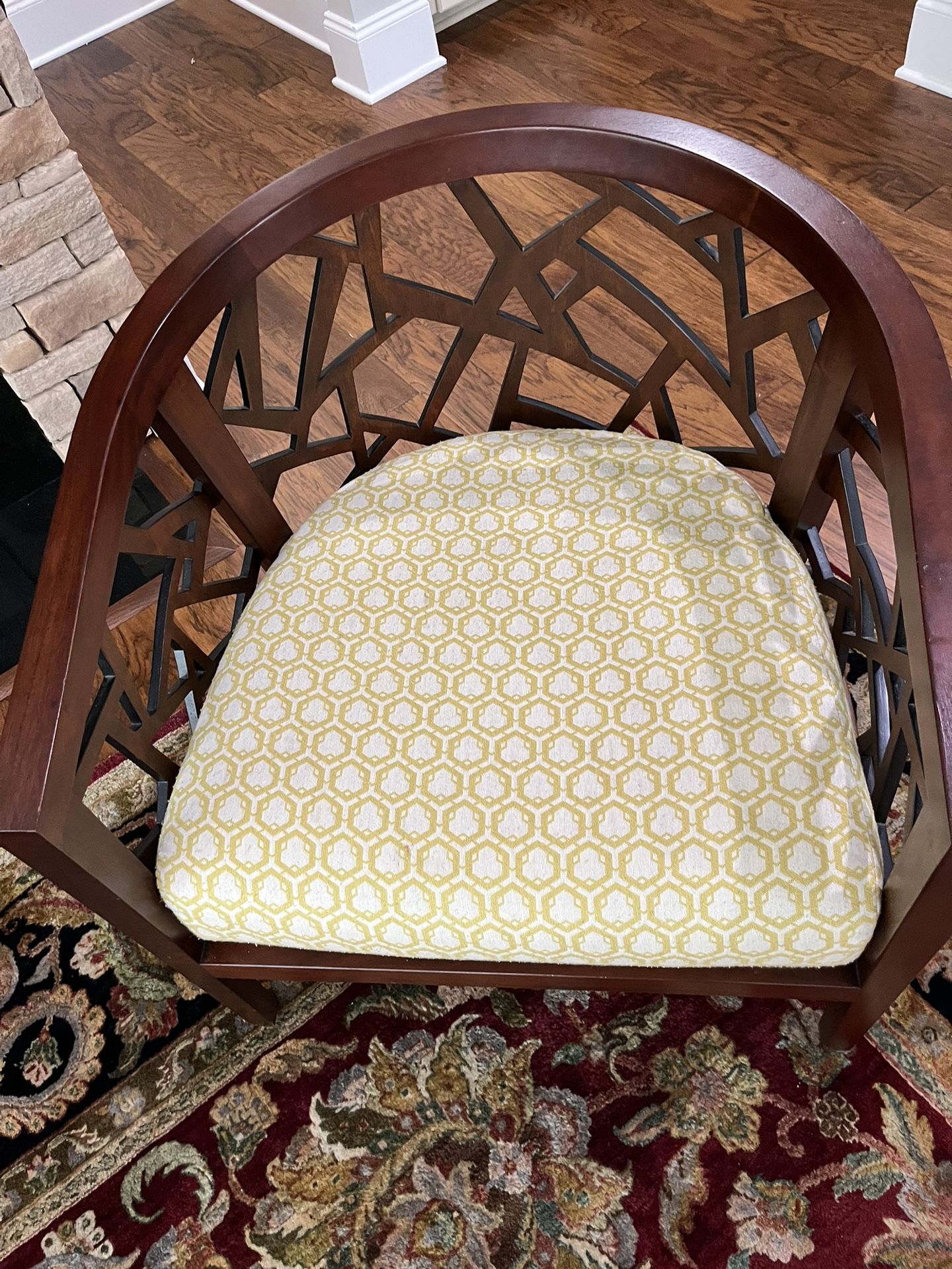 Crate and Barrel Ankara Accent Chair