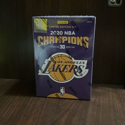 Los Angeles Lakers 2020 NBA Finals Champions Panini 30 Card Team Set