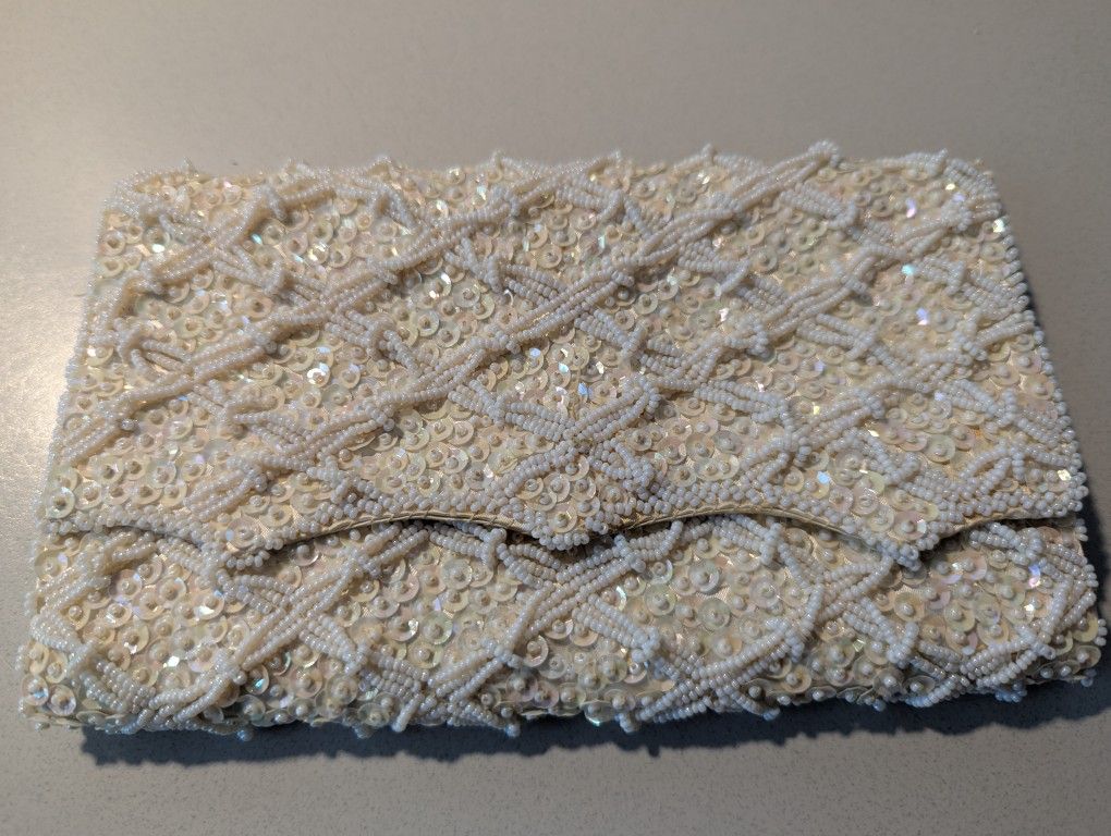Vintage Beaded/Sequined Clutch Purses