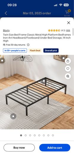 Twin size frame