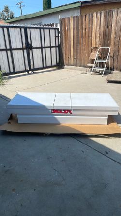 Delta truck bed tool storage
