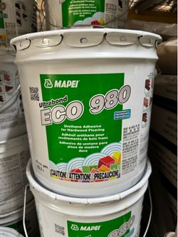 Hardwood floor Adhesive ECO 980 premium Price $120 each bucket
