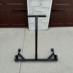 Custom Deadlift Bar/Jack With Wheels For Weightlifting 