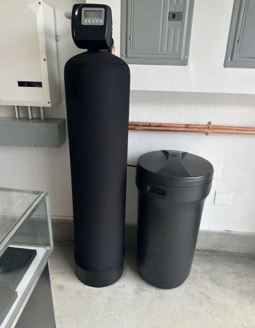 Single Tank Water Softener Filter System with RO