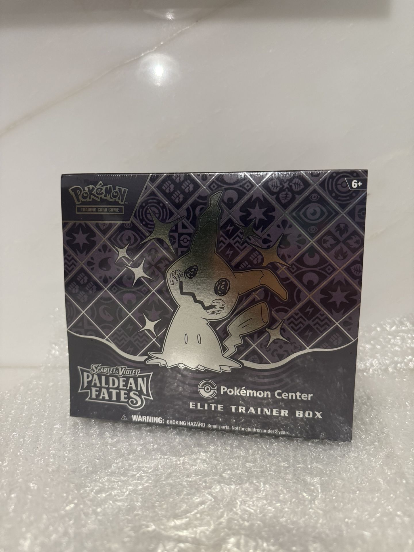 Paldean Fates *Mint* Pokemon Center ETB Elite Trainer Box - New/Sealed Pokemon Cards