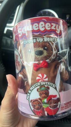 Squeezy Christmas bear