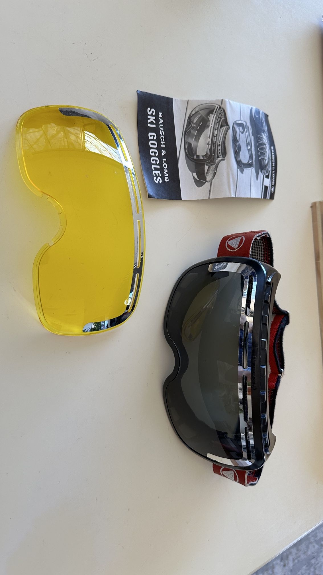 Vintage Ski Goggles - Bausch & Lomb