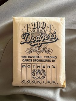 Rare giveaway dodgers from 1990 season 100 year anniversary