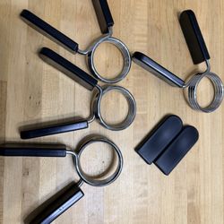 Spring Collars For Olympic Size Bars 2”