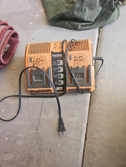 Ridgid Dual Fast Battery Charger