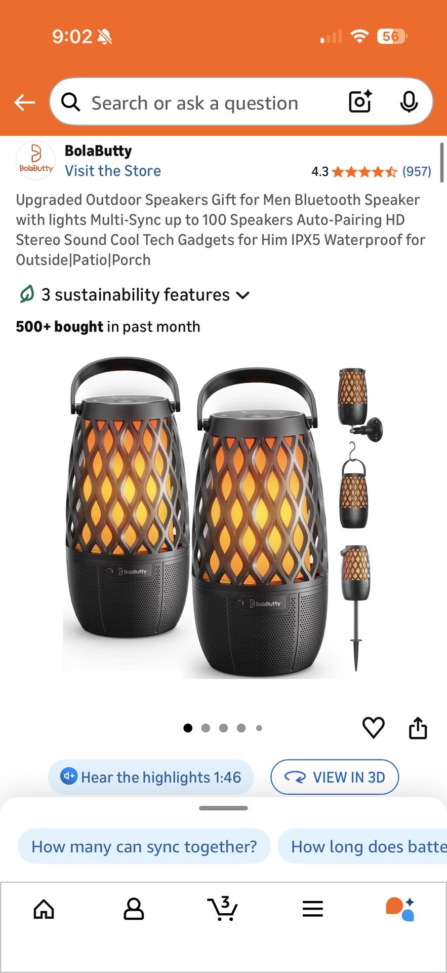 Tiki Bluetooth Speakers 