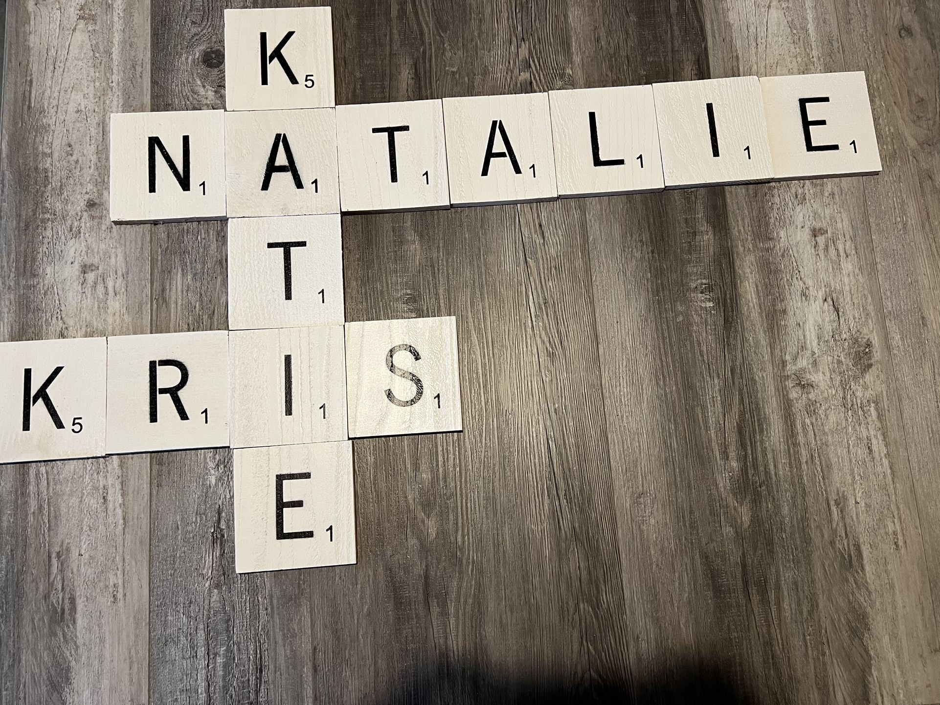 Custom Scrabble Art Decor