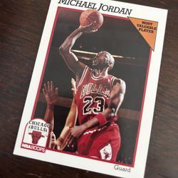 Michael Jordan MVP Card