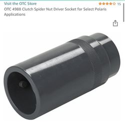 Clutch Spider Nut Drive Socket, New
