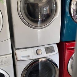 Samsung Washer And Gas Dryer Set For $680