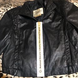 Berman’s Vintage Leather Motorcycle Jacket