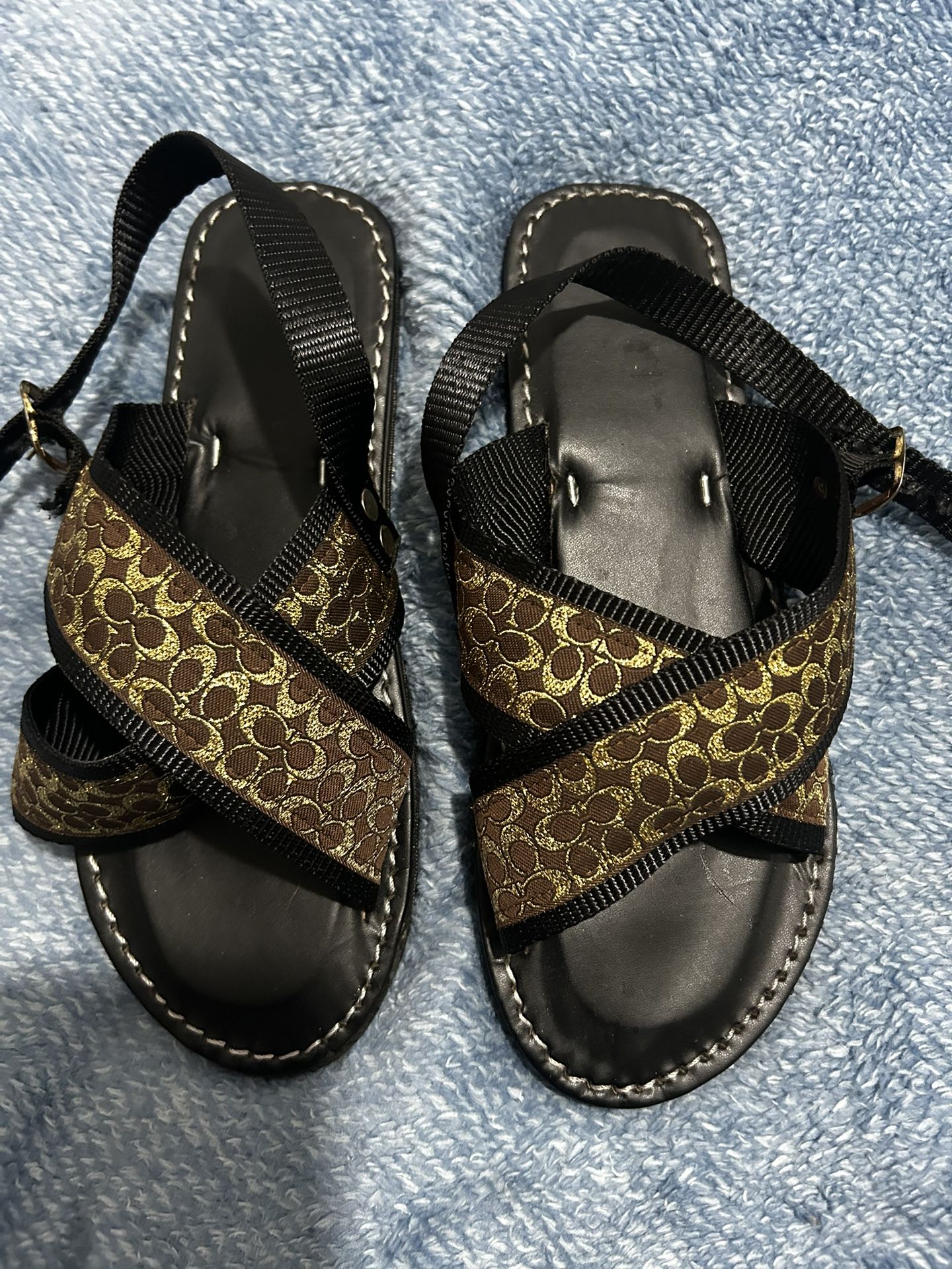 Size 10, Women’s Coach Sandals Mexican Style