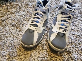 Air Jordan 6 White and Grey Sneakers