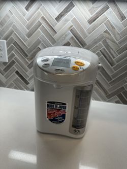 Zojirushi CD-LFC40 Panorama Window Micom Water Boiler and Warmer, 135 oz/4.0 L, White