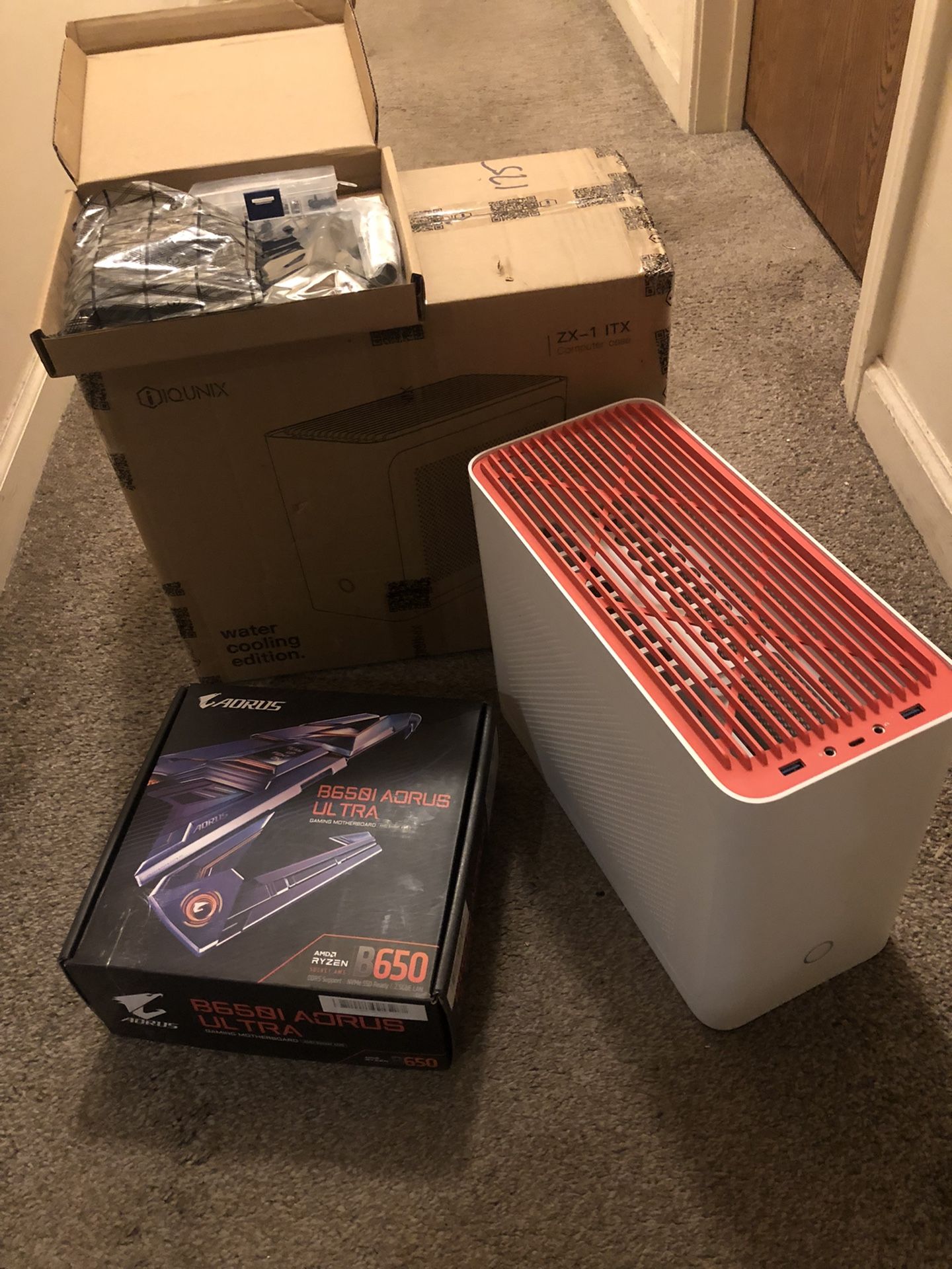 Gaming PC Itx Case Motherboard Combo