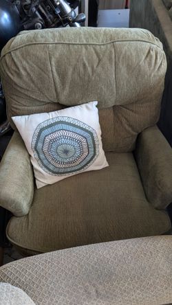 Couch,recliner, and swivel rocker