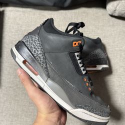 Air Jordan 3 Retro 'Fear' 2023 Size 9.5