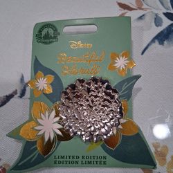 Disney Beautiful Floral Pin