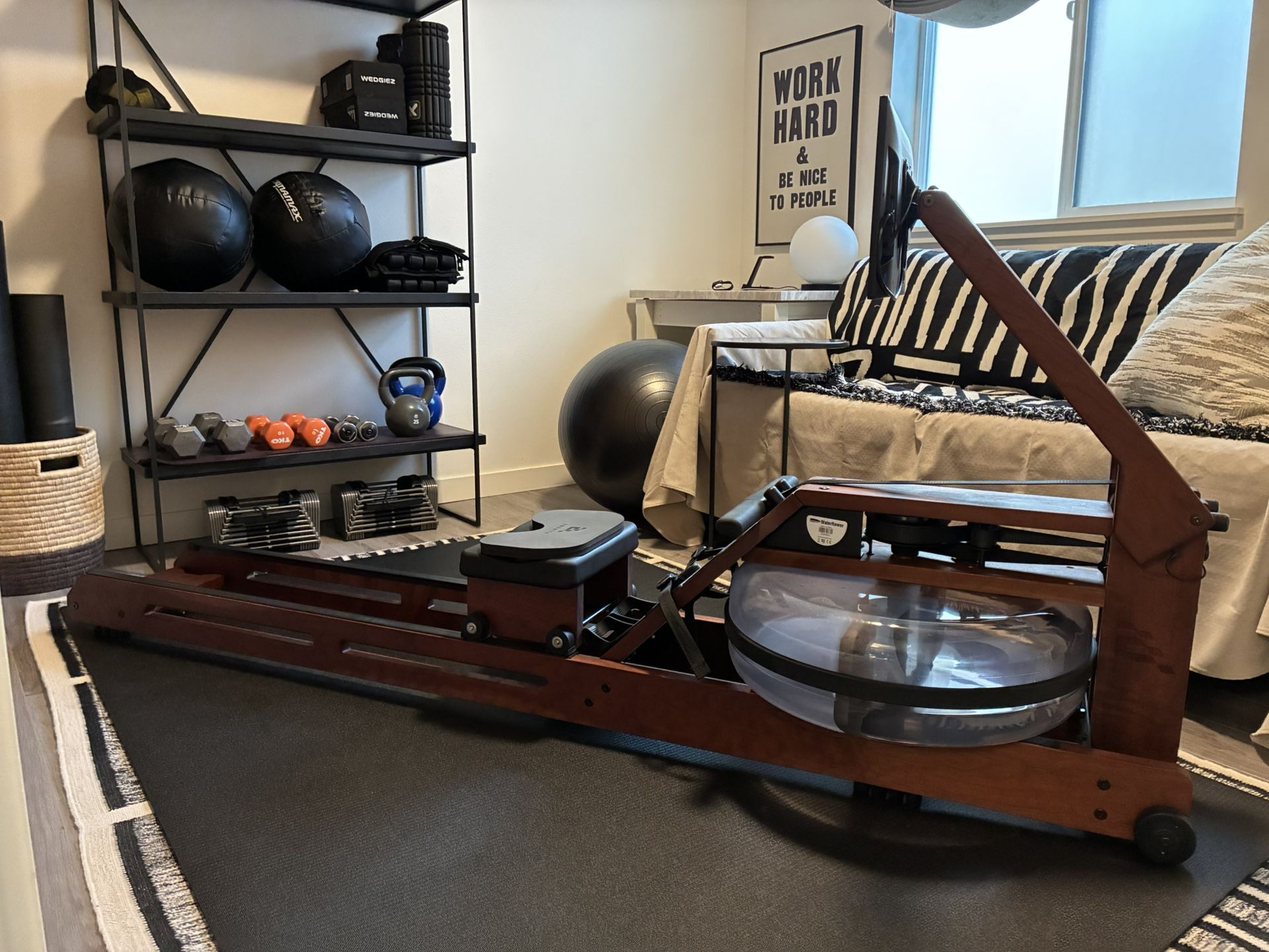 Ergatta Cherrywood Rowing Machine