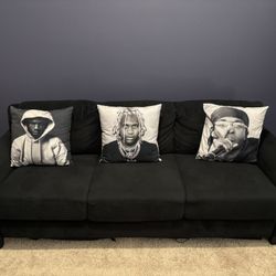 Black Casual Sofa