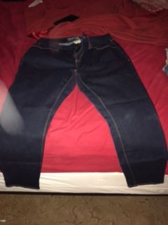Women blue jean pants