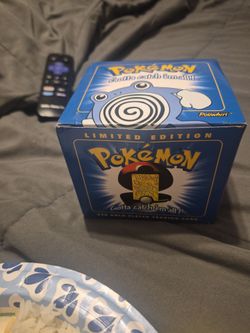 1999 Burger King Limited Edition 23K Gold-Plated Poliwhirl Trading Card #61