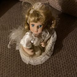 Little Porcelain Doll Angel 
