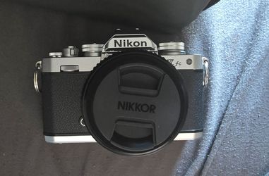 Nikon Zfc mirrorless camera with accessories