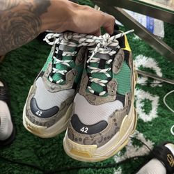 Balenciaga x Gucci Triple S Collab