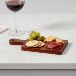 10”x5” Wooden Single Serve Mini Cheese Board