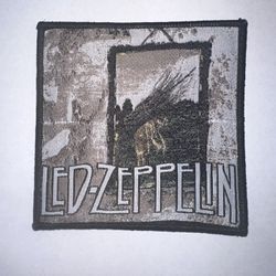 LED ZEPPELIN, SEW ON WOVEN PATCH