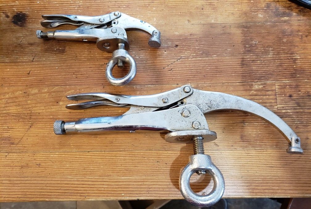 Drill table clamps