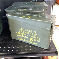 GI Ammo Cans, .30, .50, -15-20 Bucks Each!