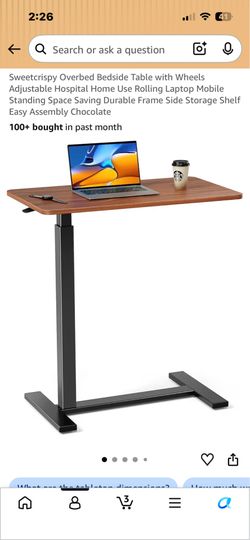 Over bed table (new)