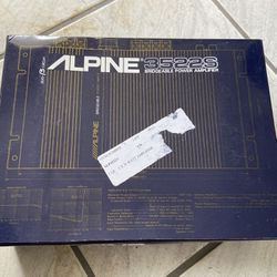 Alpine Car Amplifier Brand New