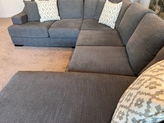 Oversized Gray Sectional Sofa