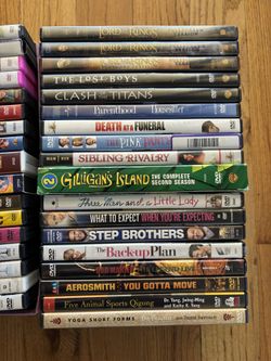 35 Various DVDs