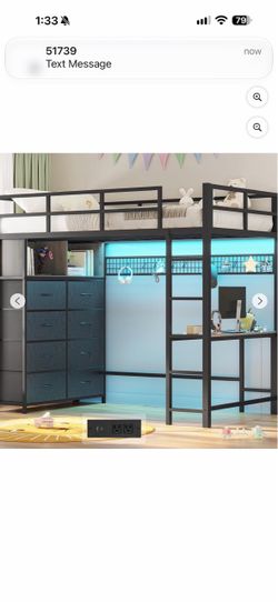 Loft bed for kids