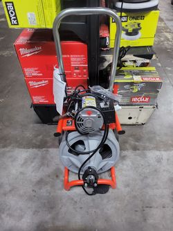 Ridgid k-400 drain cleaning machine