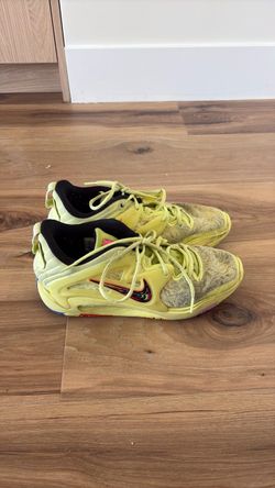 Nike KD 15 “Aimbot” Neon Yellow Basketball Shoes