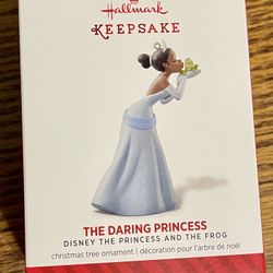 2014 Hallmark Keepsake Disney Princess and The Frog The Daring Princess Ornament