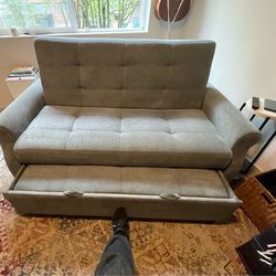 Serta Convertible Couch / Sofa Bed – Comfy- Like New